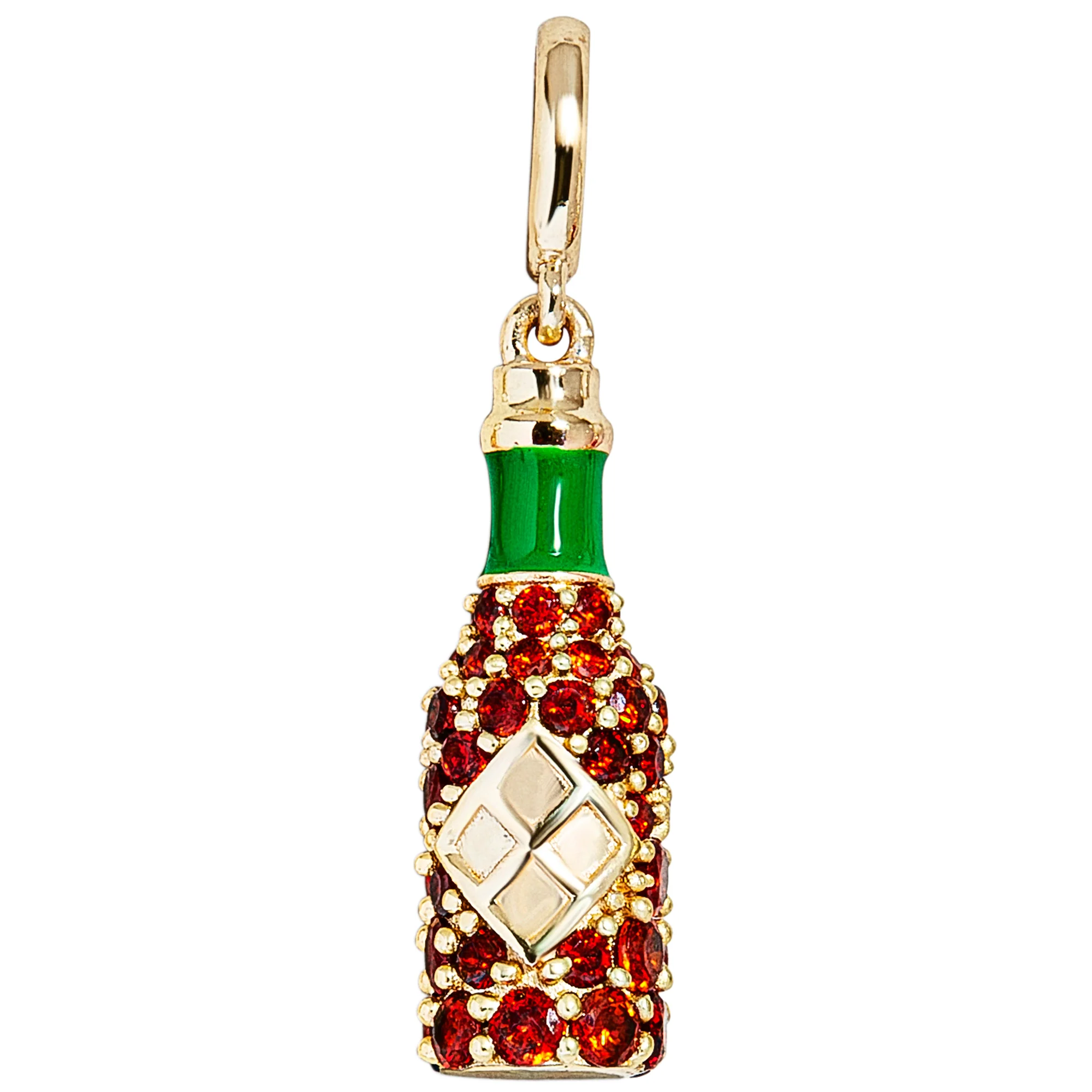 Snacks N' Sips Cluster Charm - Hot Sauce