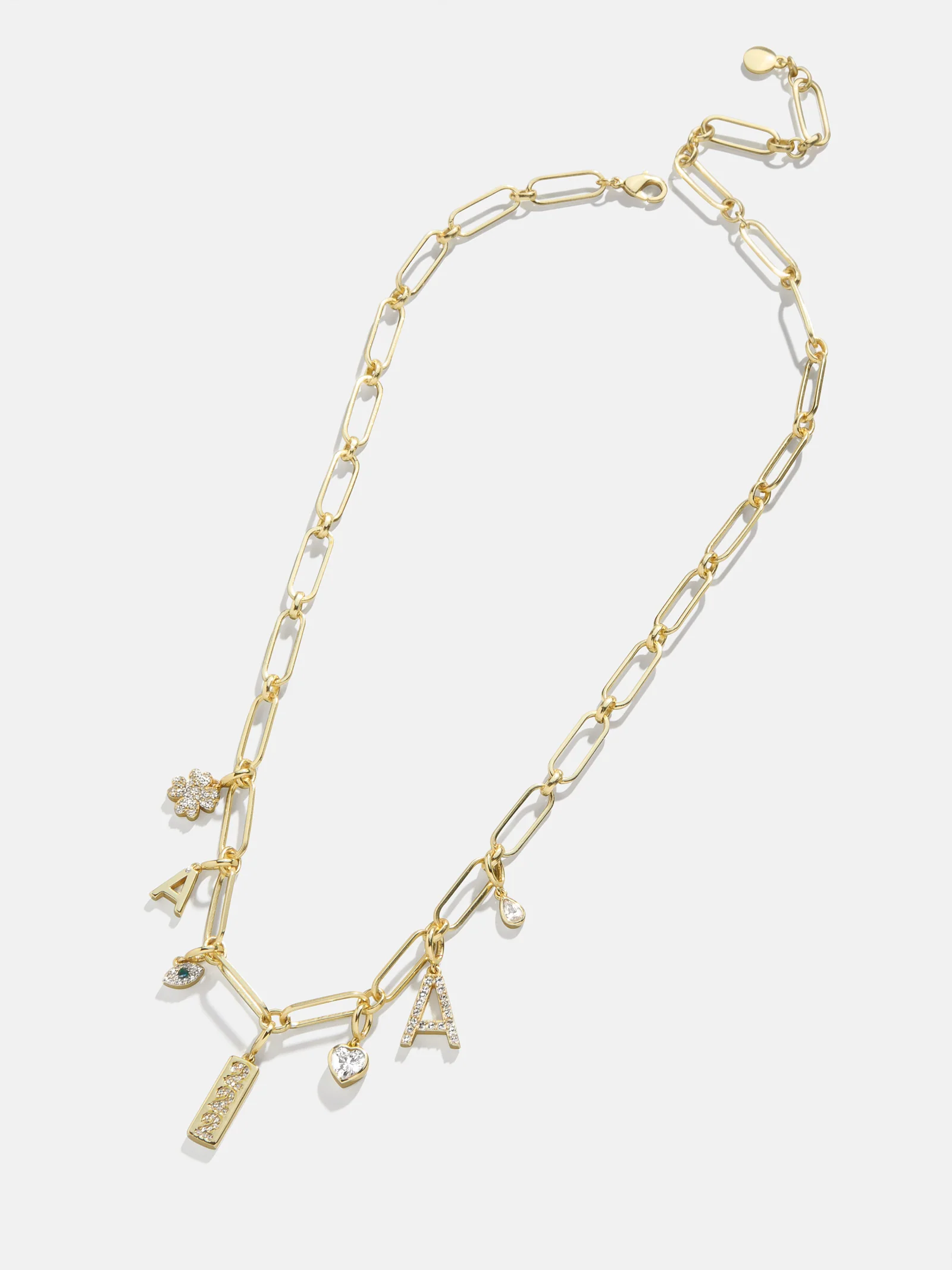 Spaced Custom Charm Necklace - Spaced Charm Necklace - Image 5