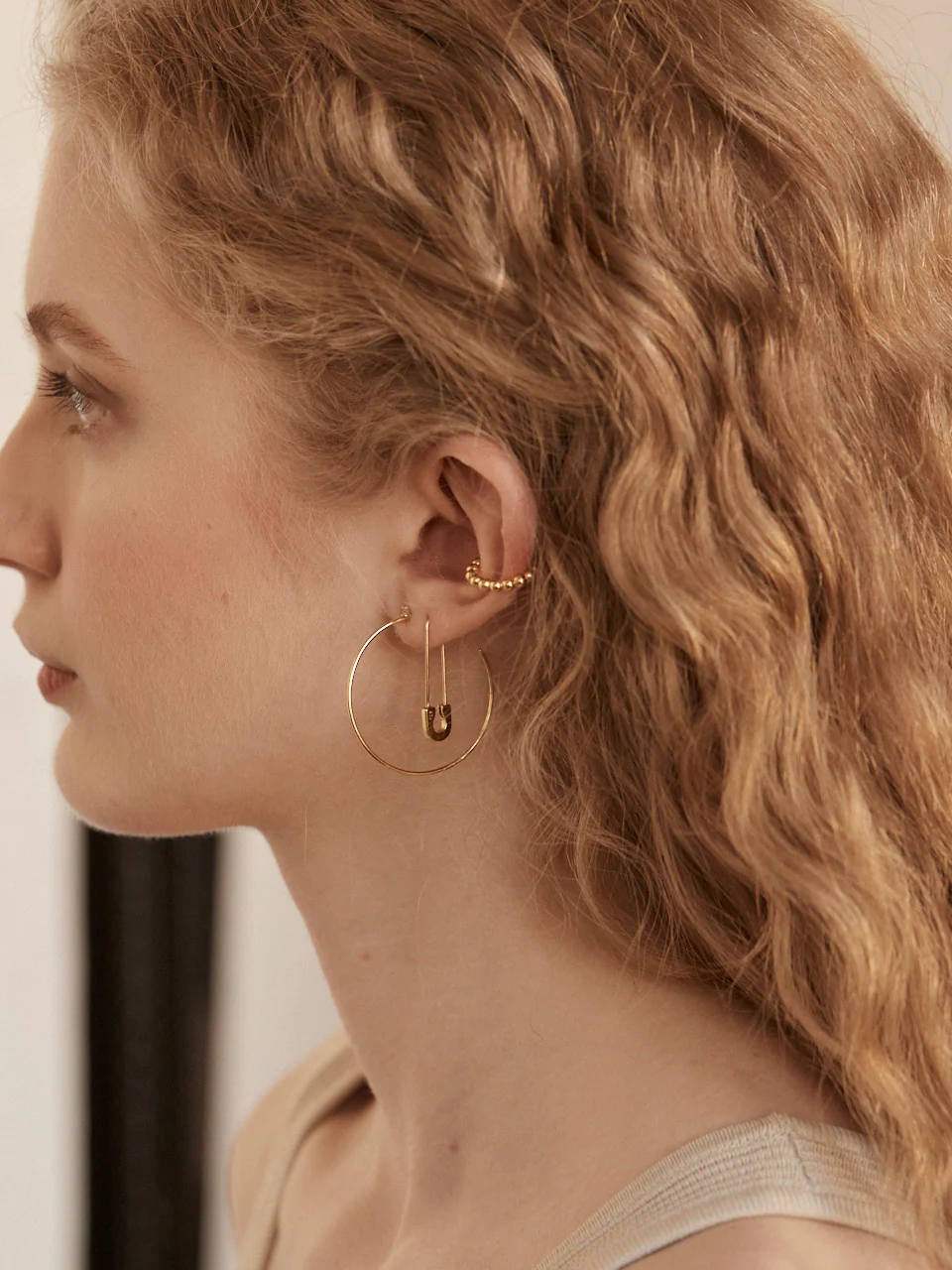Spillo 18K Gold Earrings - M - Image 2