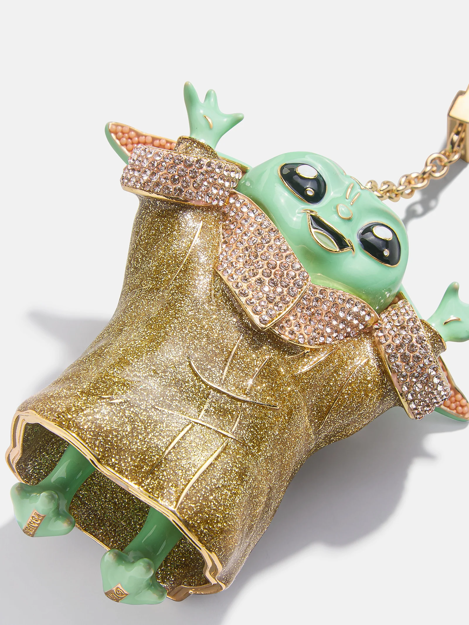 STAR WARS™ GROGU™ 3D Bag Charm - Gold/Green - Image 3