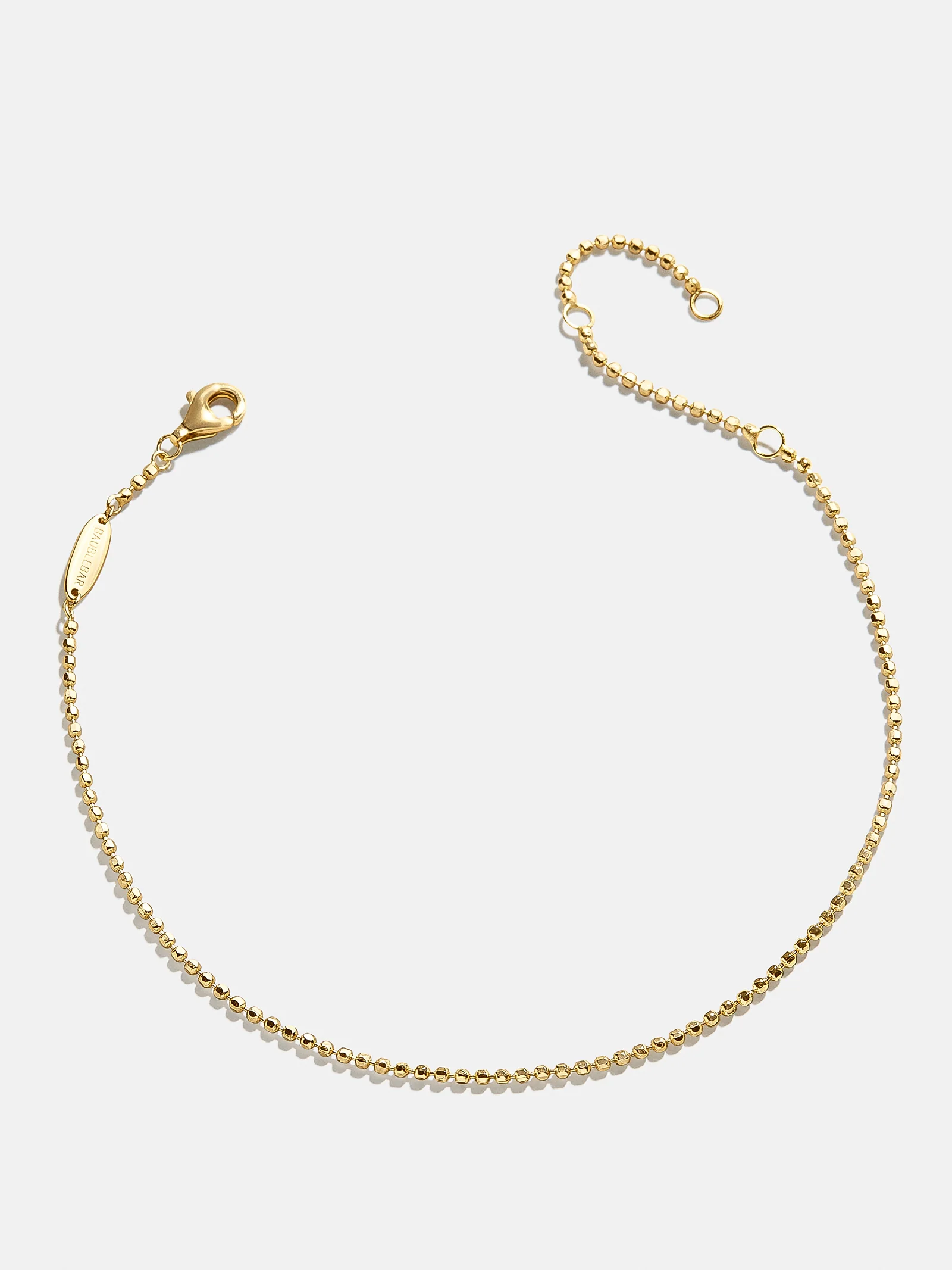 Stephanie 18K Gold Anklet - Gold - Image 3