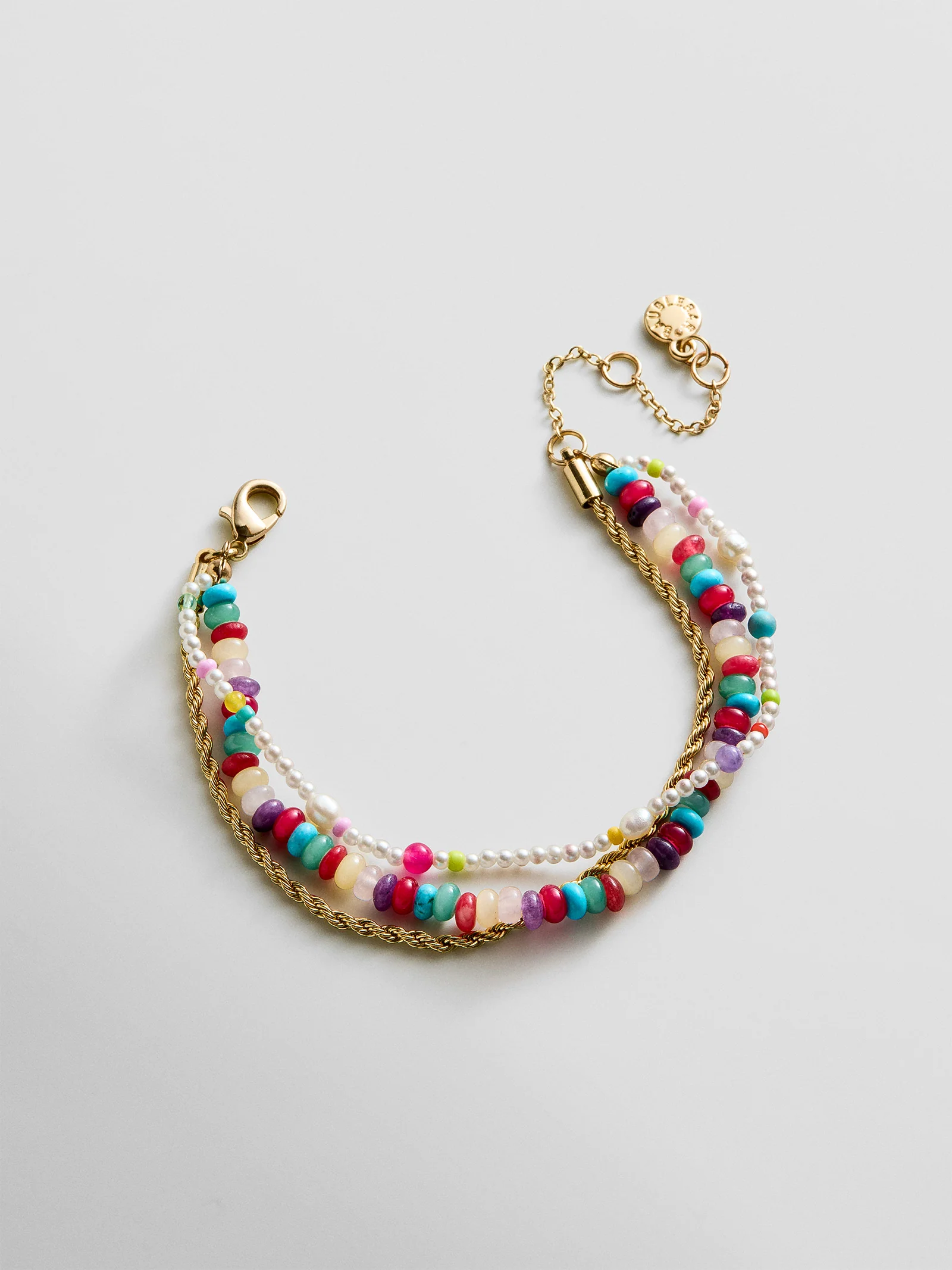 Rowan Semi-Precious Layered Bracelet - Mallorca - Image 3