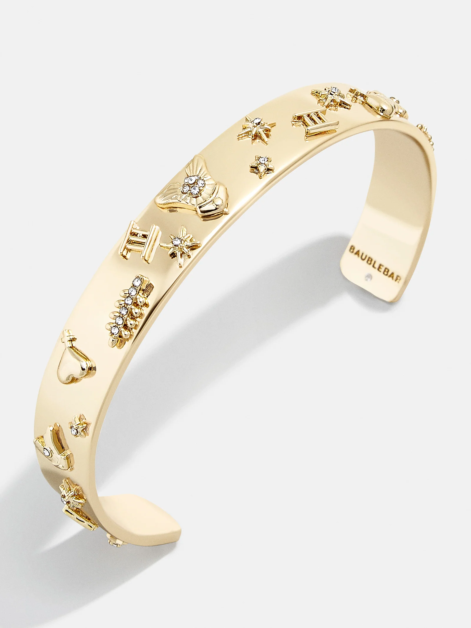 Tarot Card Cuff Bracelet - Gold