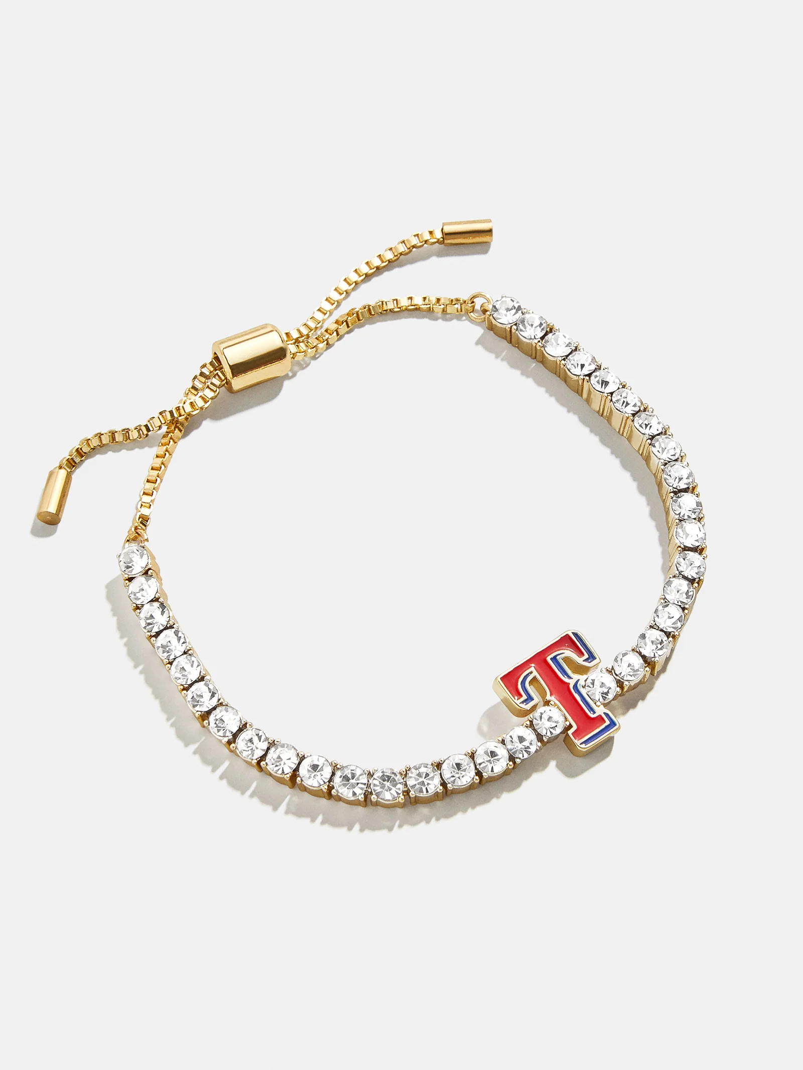 MLB Gold Tennis Bracelet - Texas Rangers - Image 3