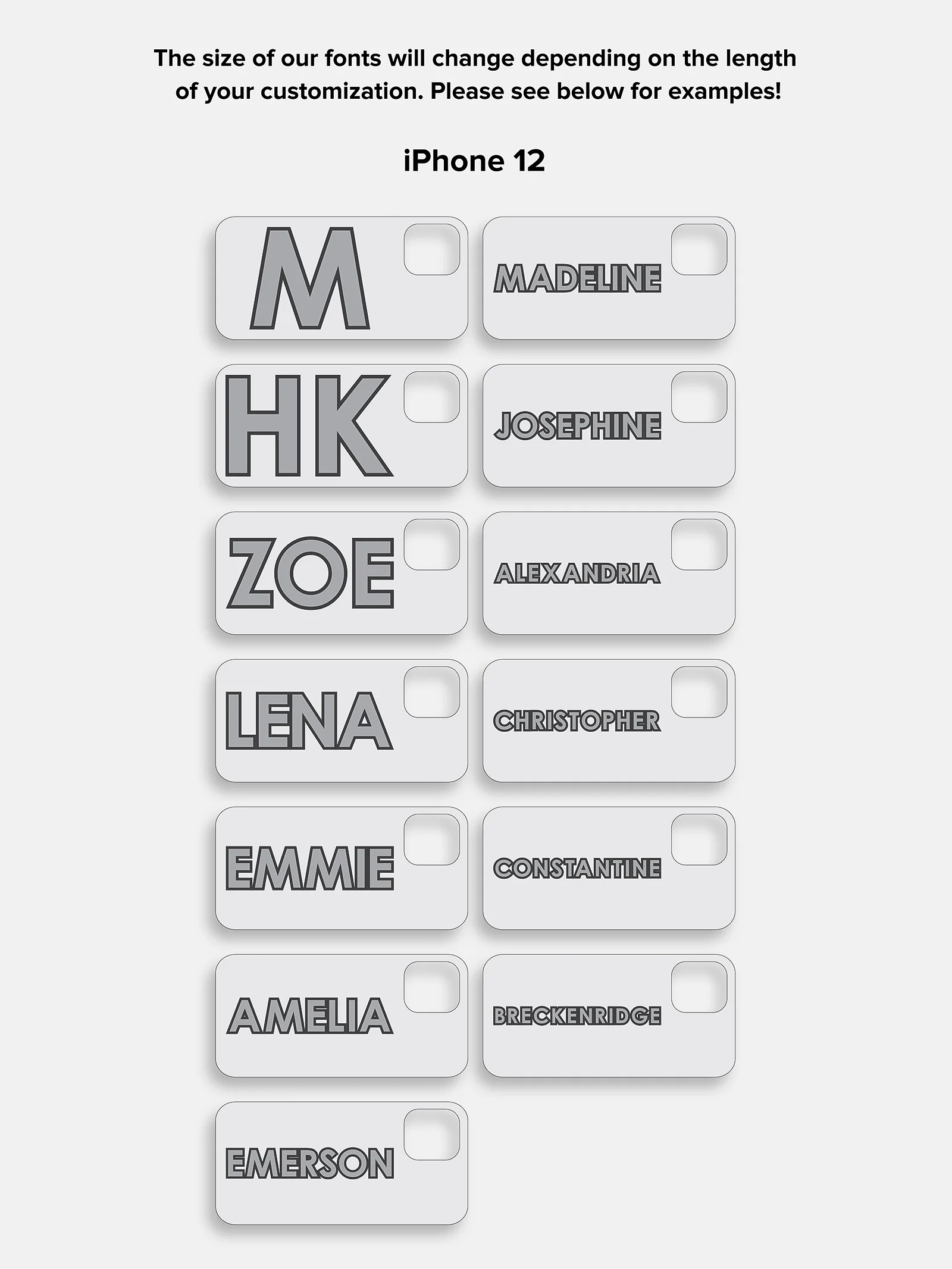 Block Font Custom iPhone Case - Bright Red/Pink - Image 10
