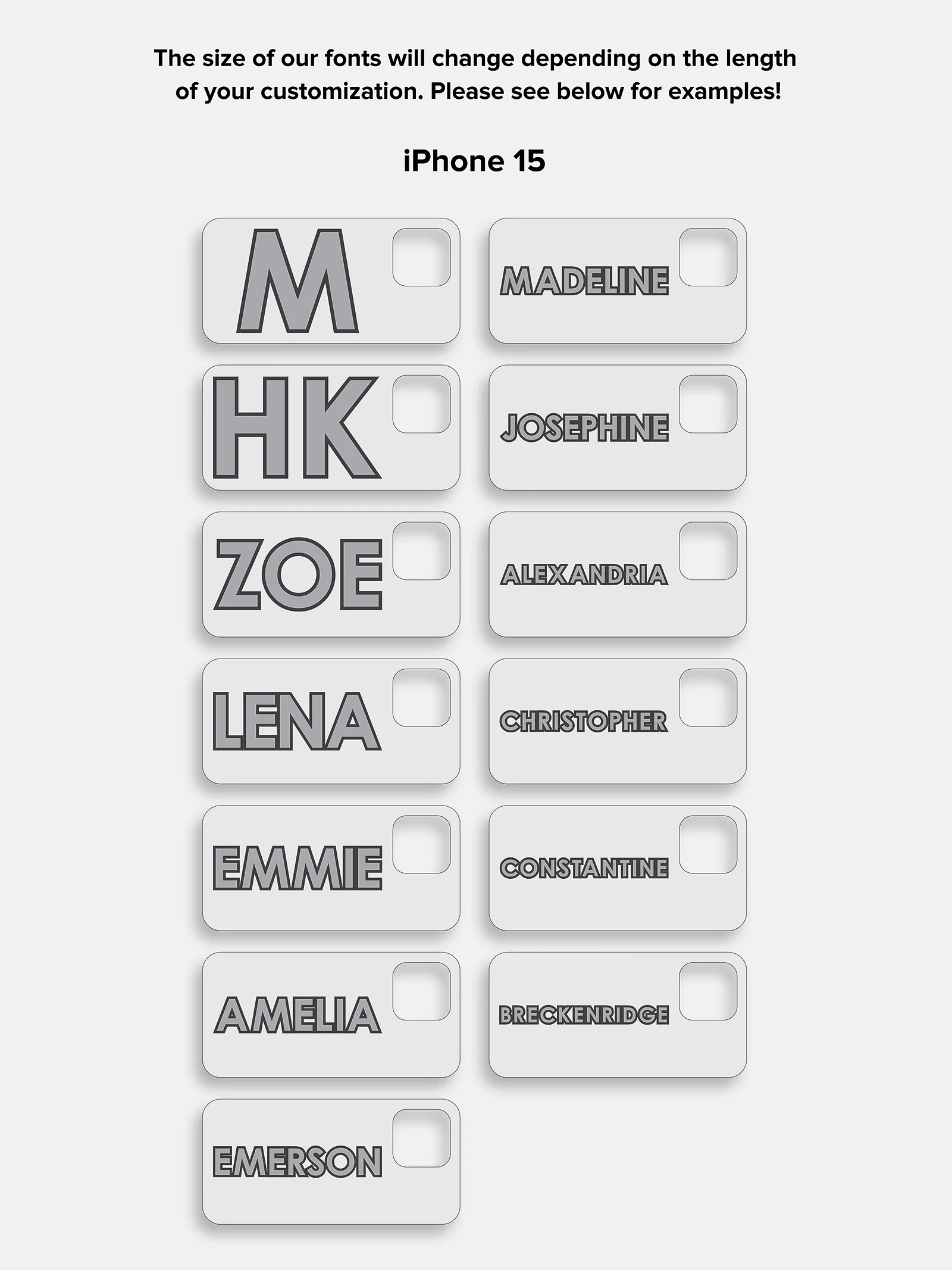 Block Font Custom iPhone Case - Bright Red/Pink - Image 22
