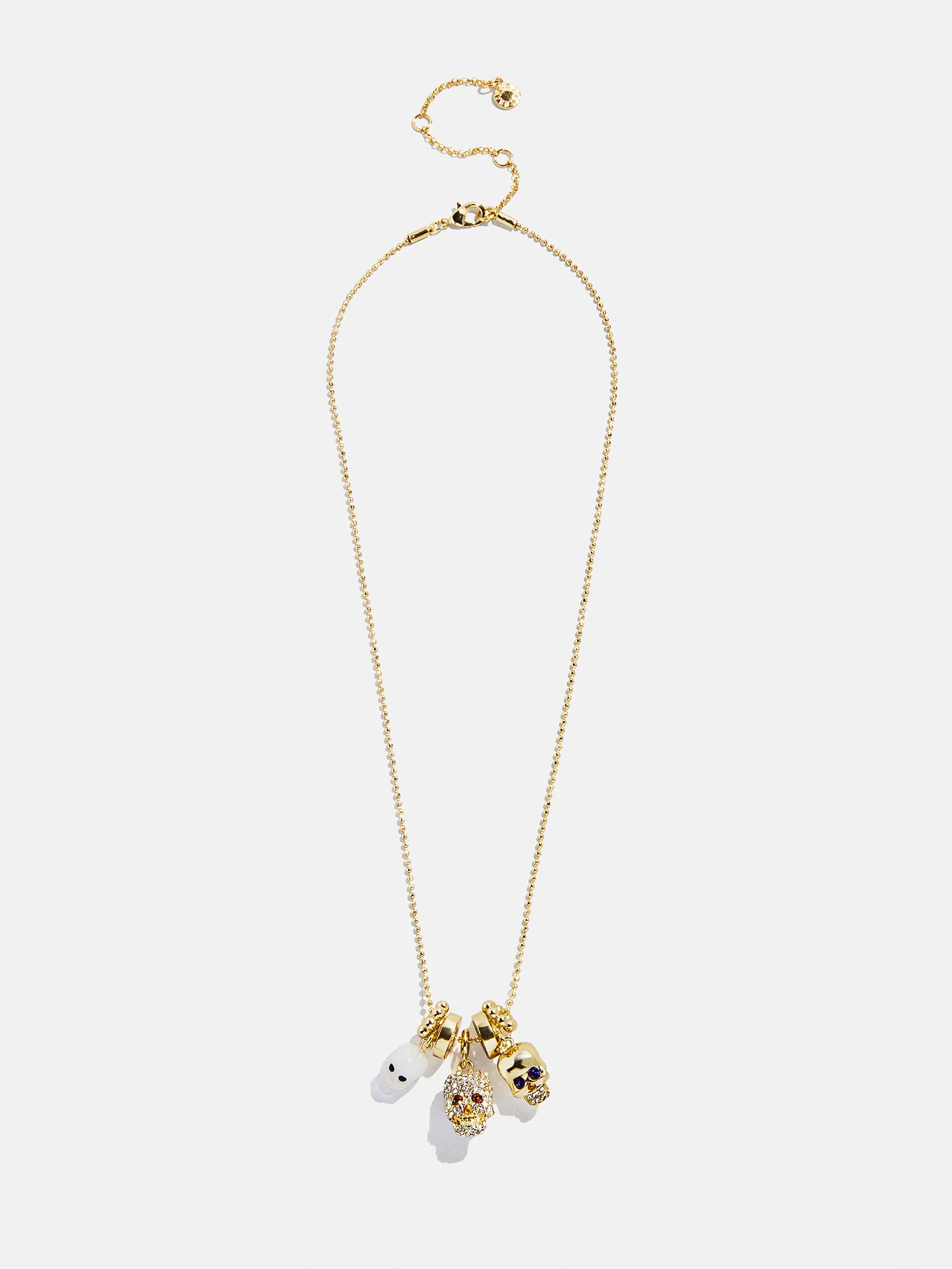 To Die For Charm Necklace - Gold/Pavé - Image 3
