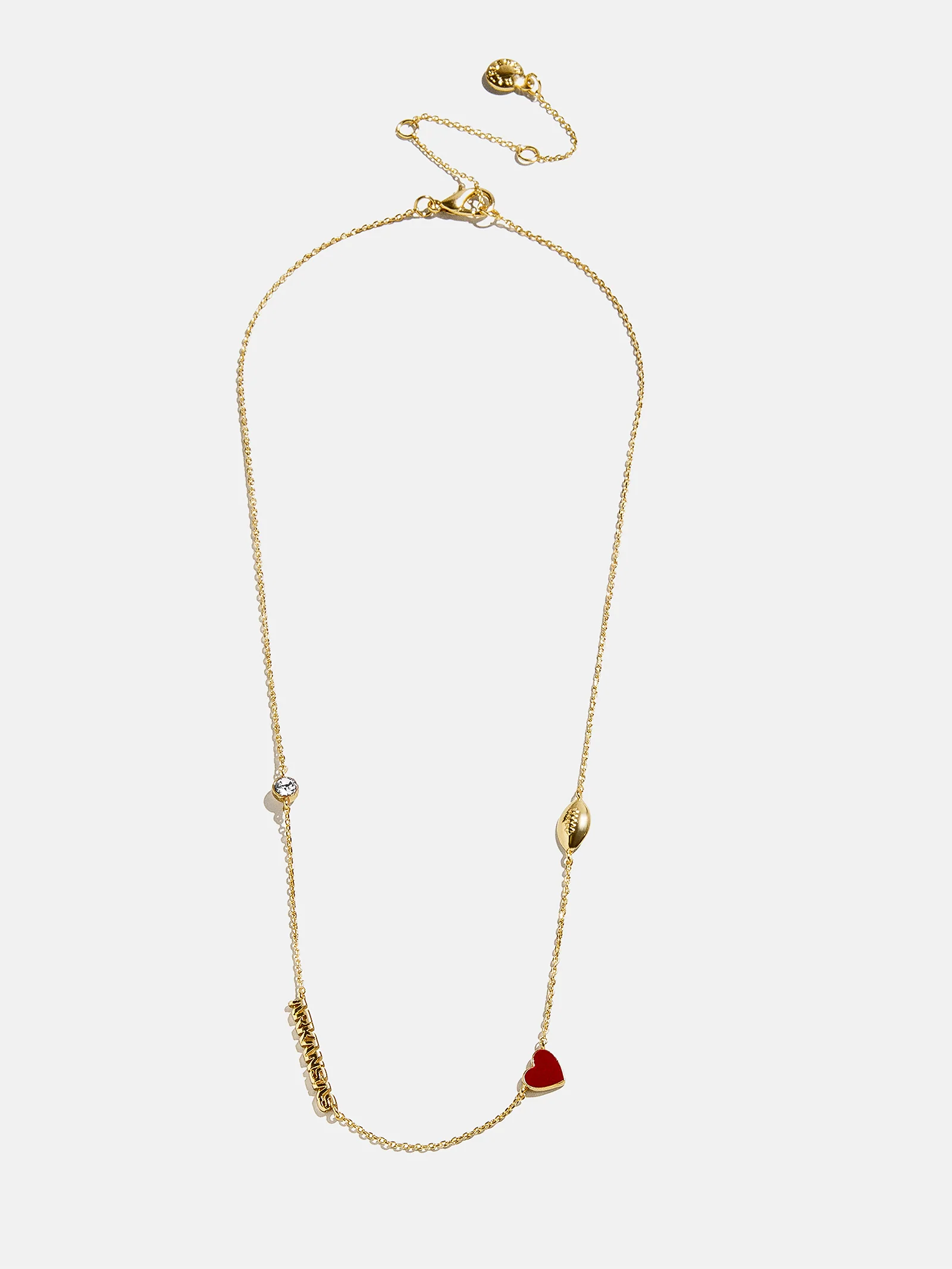 University of Arkansas Spaced Charm Necklace - University of Arkansas - Image 3