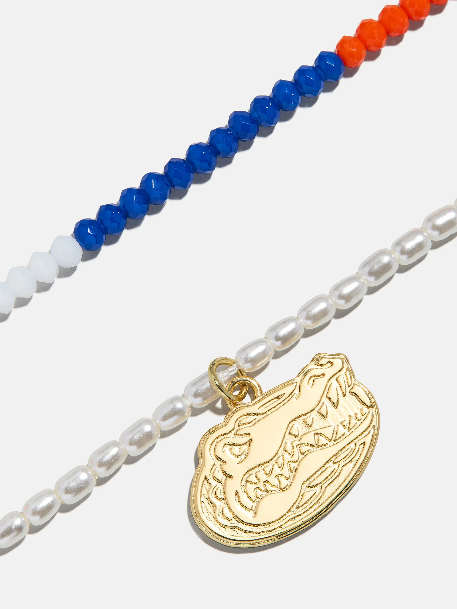 University of Florida Beaded Logo Necklace Set - University of Florida - Image 3