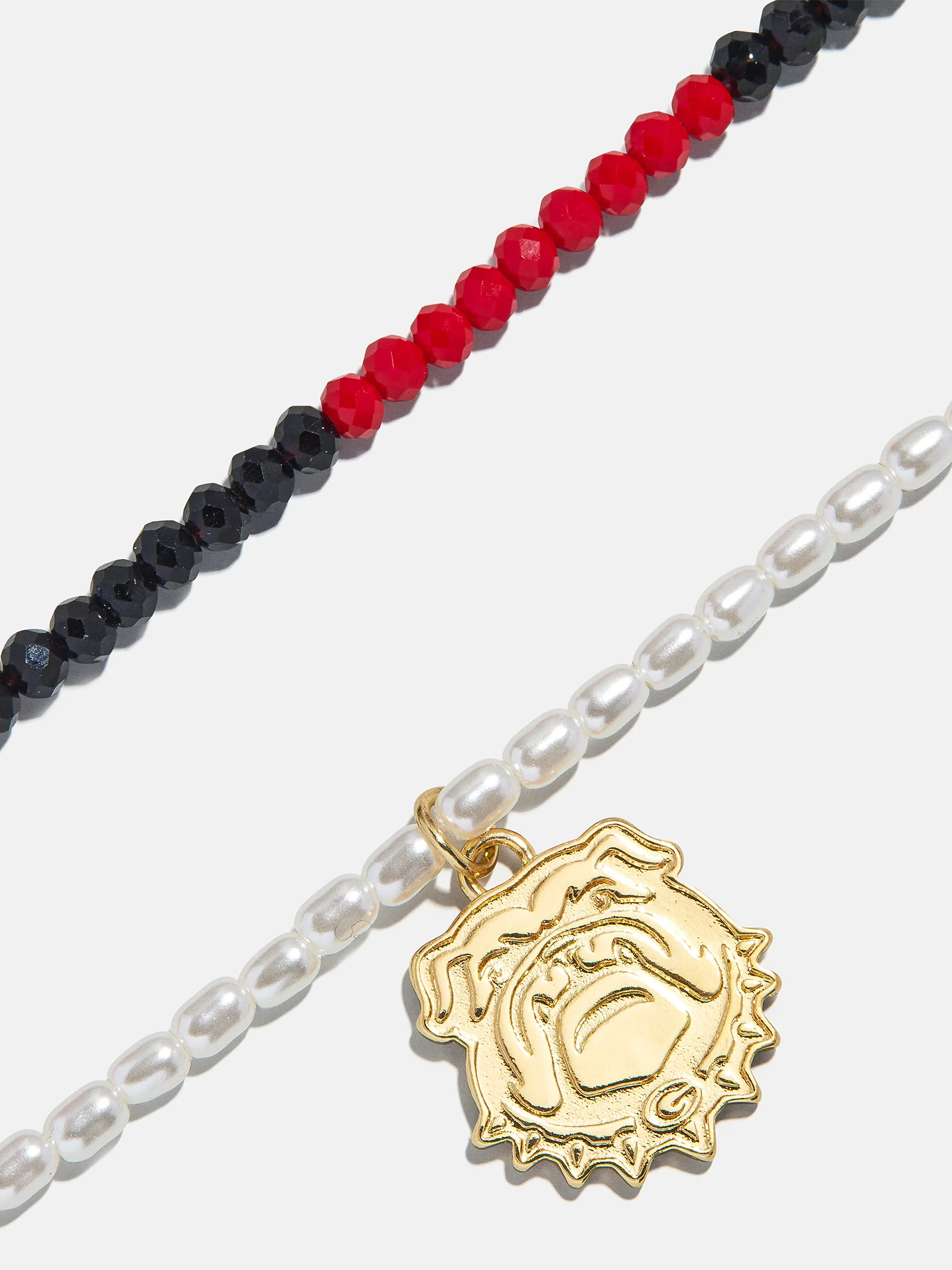 University of Georgia Beaded Logo Necklace Set - University of Georgia - Image 3