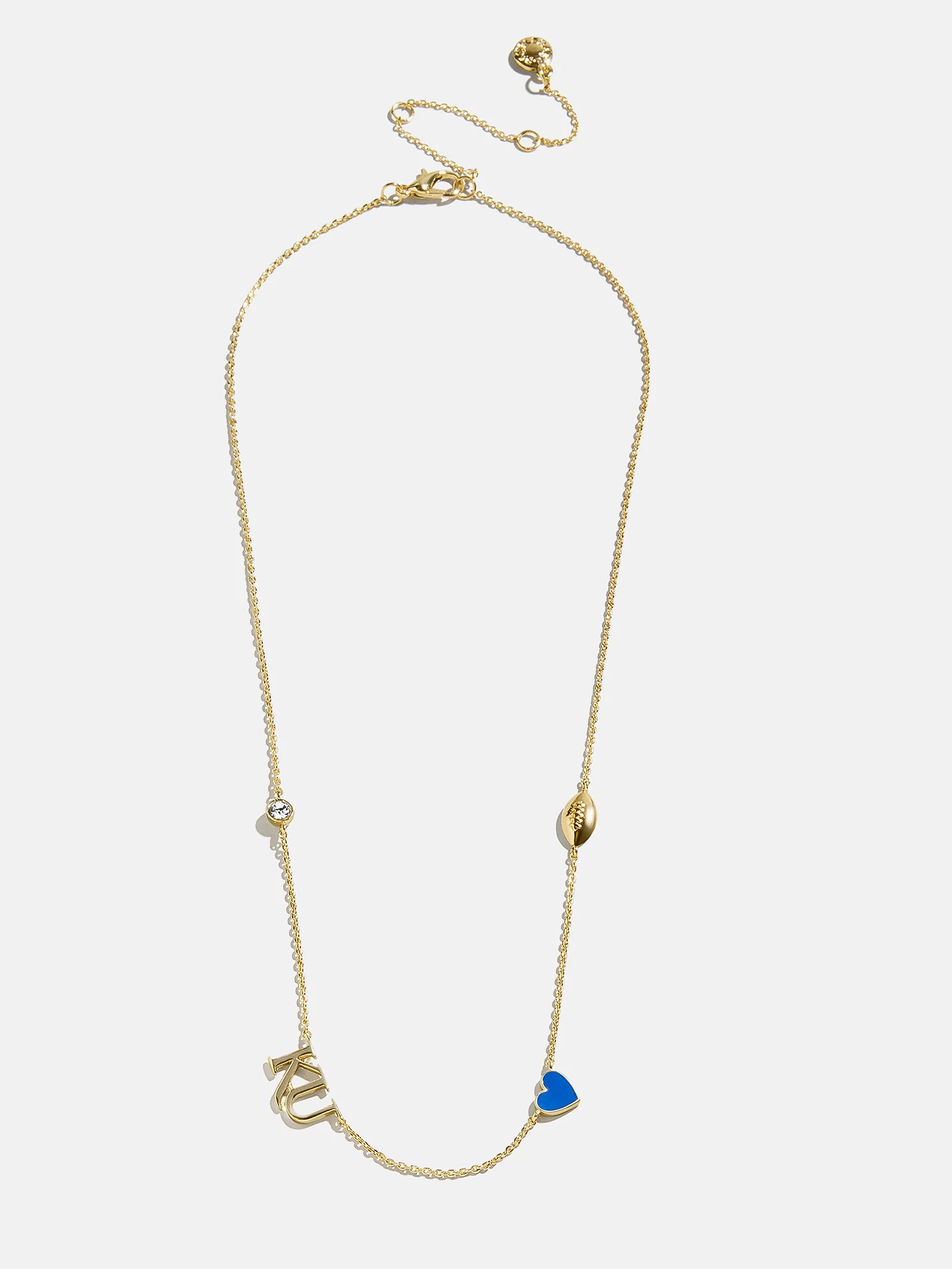 University of Kansas Spaced Charm Necklace - University of Kansas - Image 3
