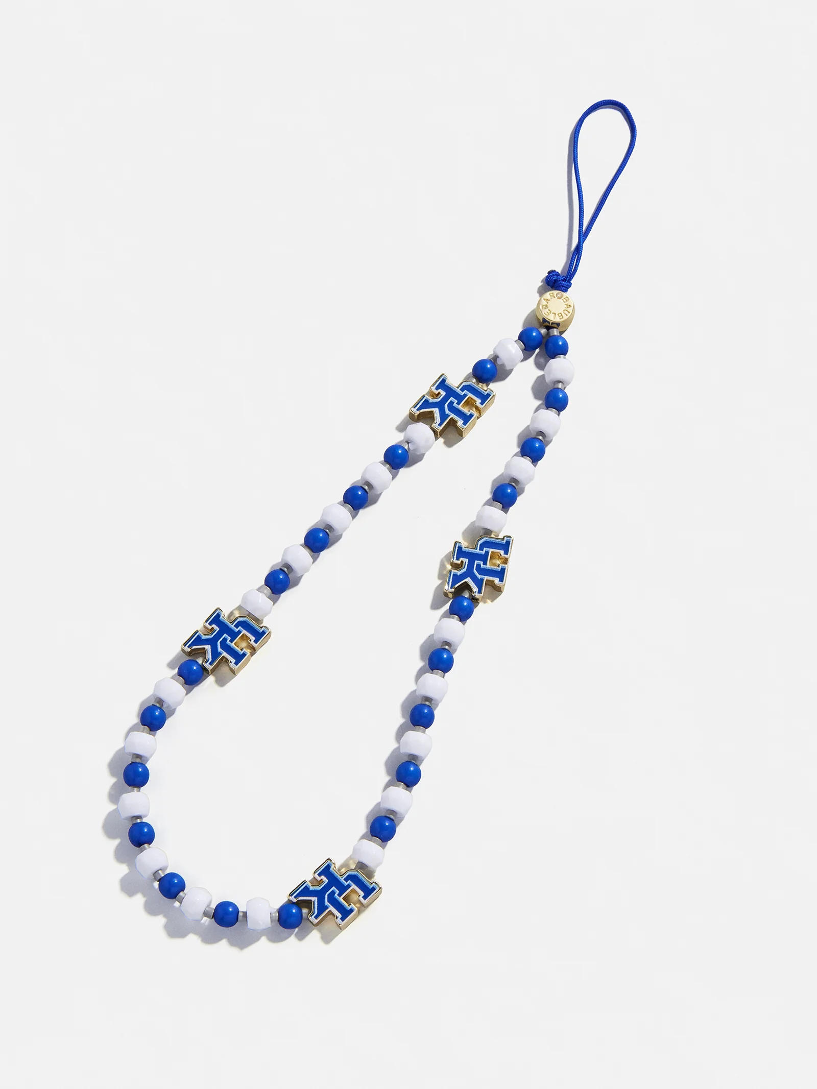 University of Kentucky Beaded Phone Charm - University of Kentucky