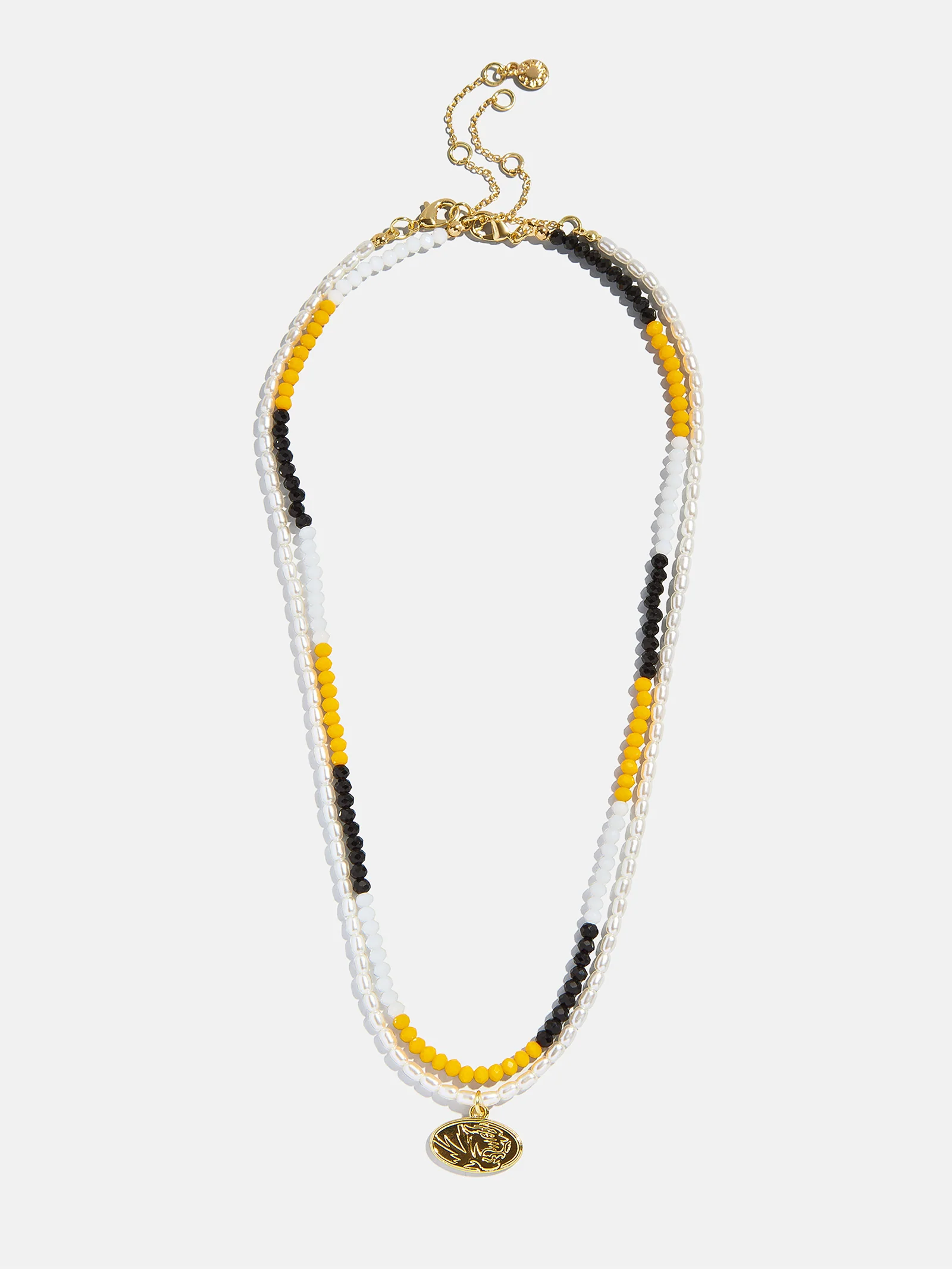 University of Missouri Beaded Logo Necklace Set - University of Missouri - Image 4