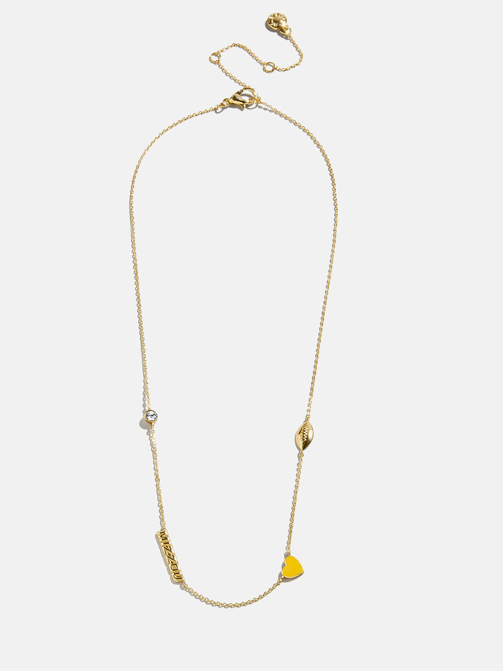 University of Missouri Spaced Charm Necklace - University of Missouri - Image 3