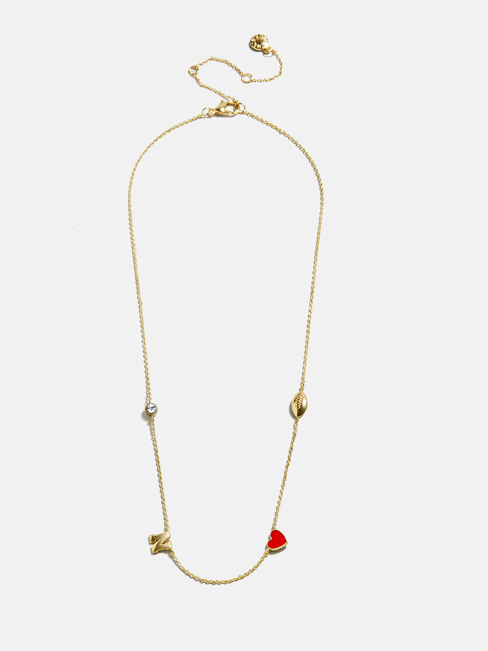 University of Nebraska Spaced Charm Necklace - University of Nebraska - Image 3