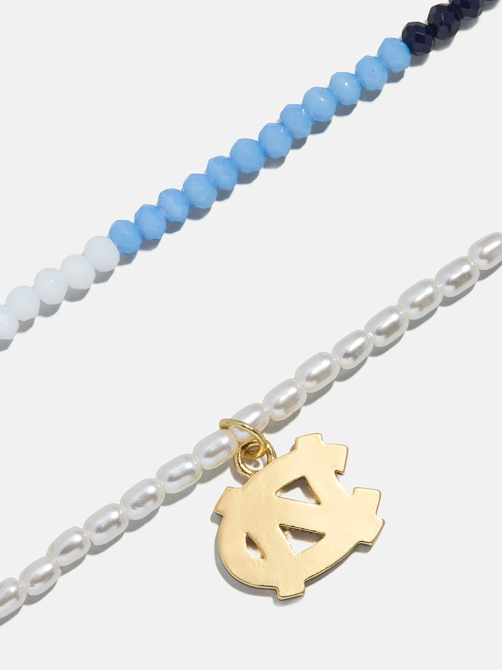University of North Carolina Beaded Logo Necklace Set - University of North Carolina - Image 3