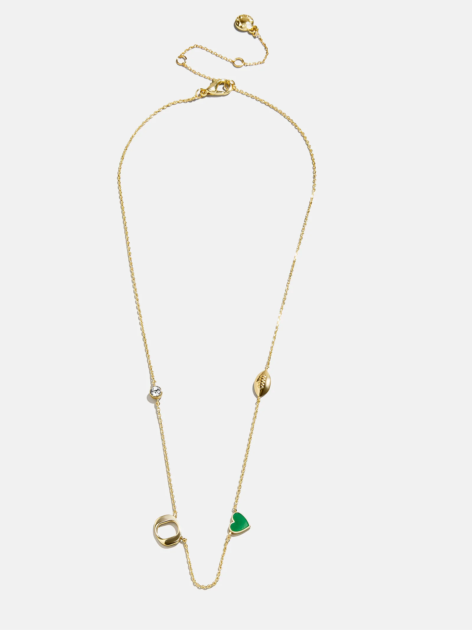 University of Oregon Spaced Charm Necklace - University of Oregon - Image 3
