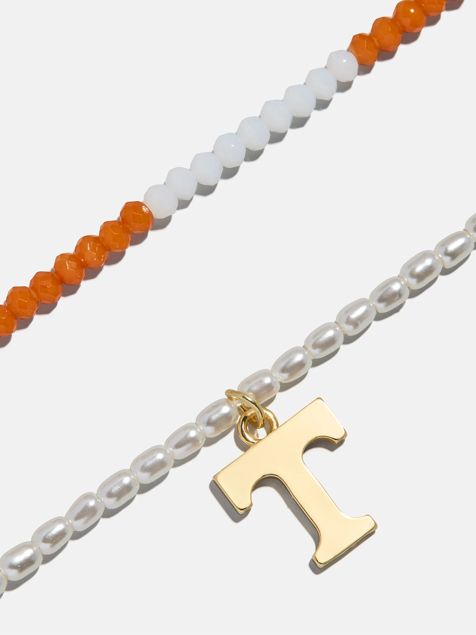 University of Tennessee Beaded Logo Necklace Set - University of Tennessee - Image 3