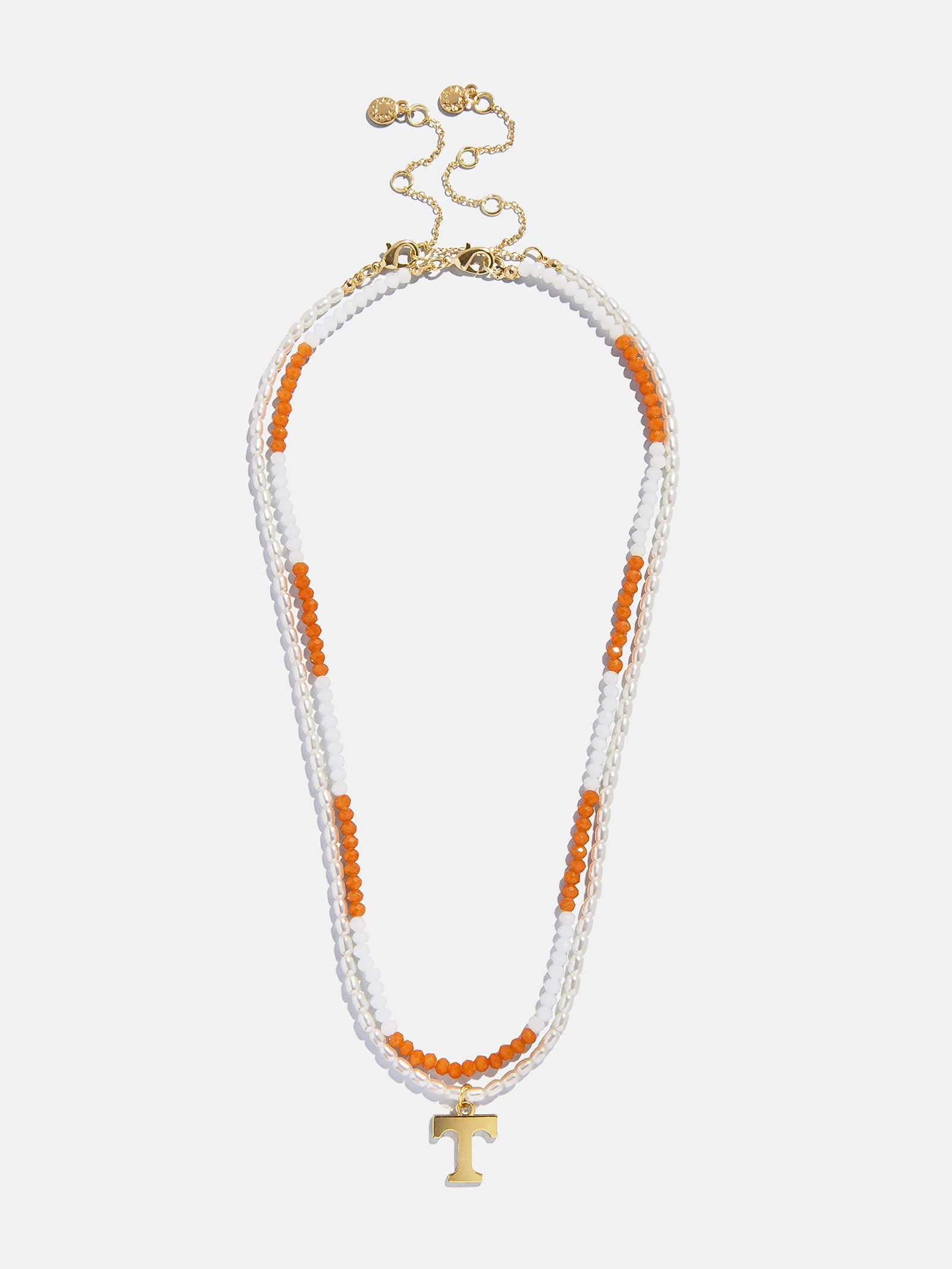 University of Tennessee Beaded Logo Necklace Set - University of Tennessee - Image 4
