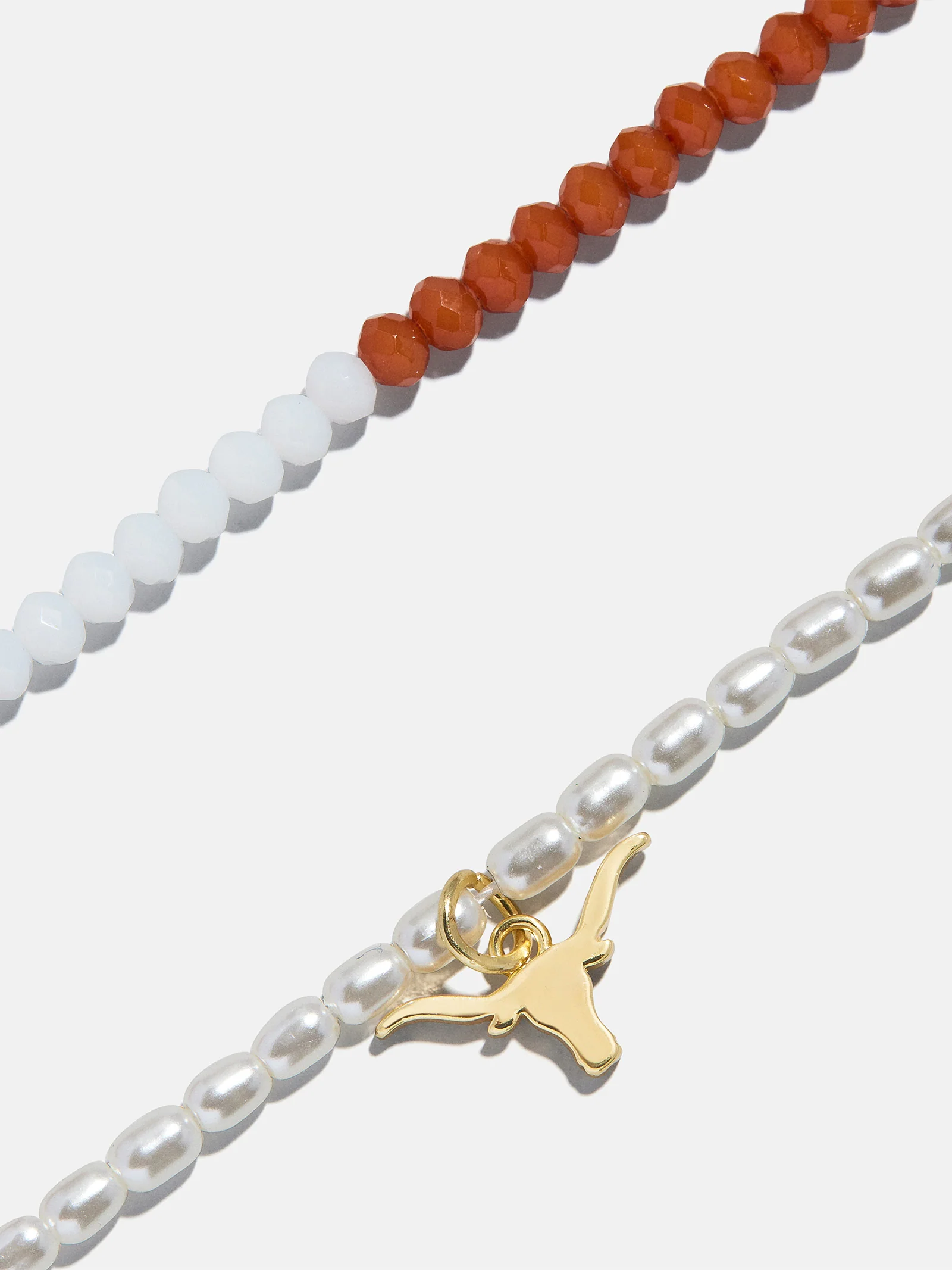 University of Texas at Austin Beaded Logo Necklace Set - University of Texas at Austin - Image 3