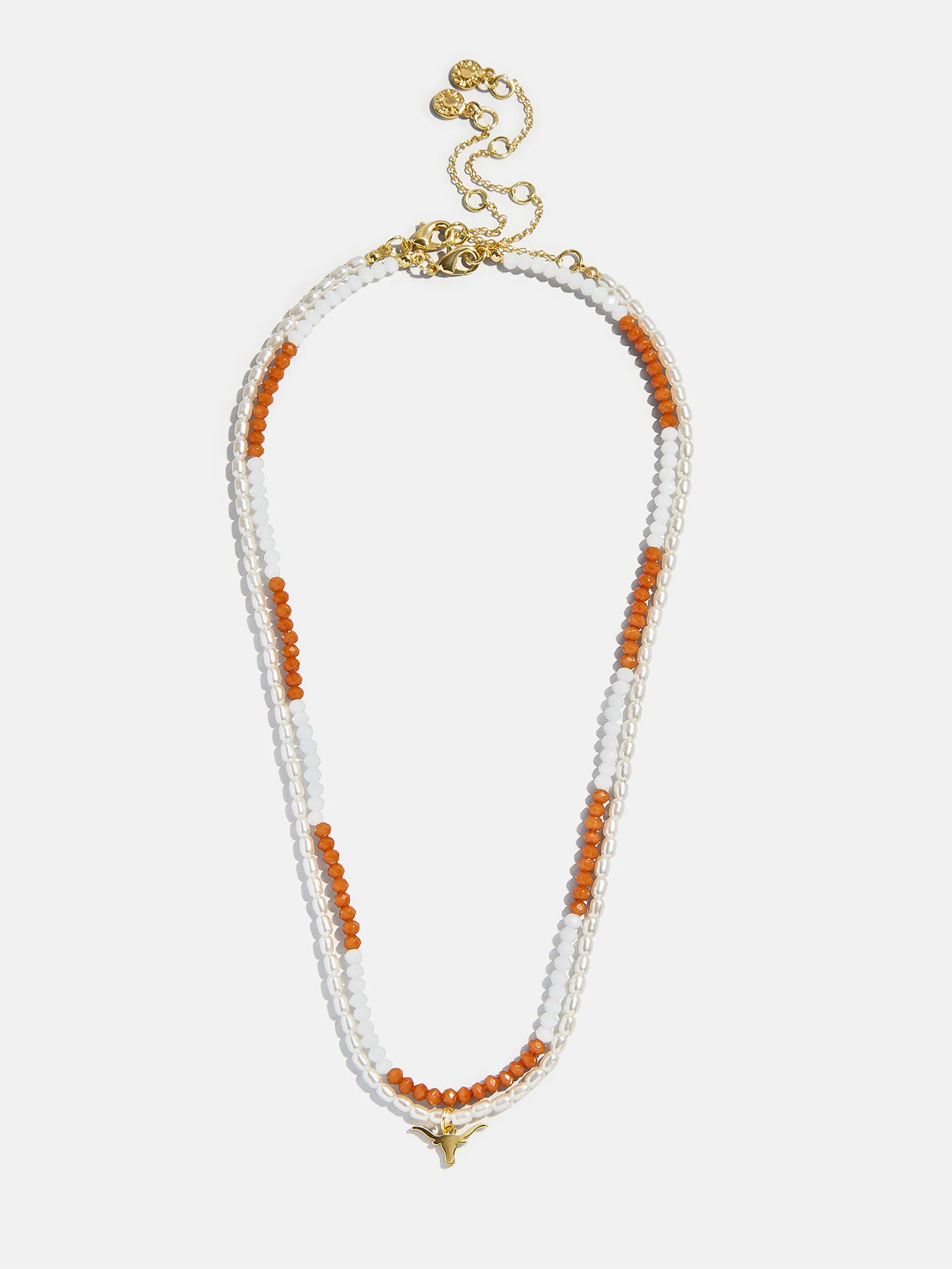 University of Texas at Austin Beaded Logo Necklace Set - University of Texas at Austin - Image 4