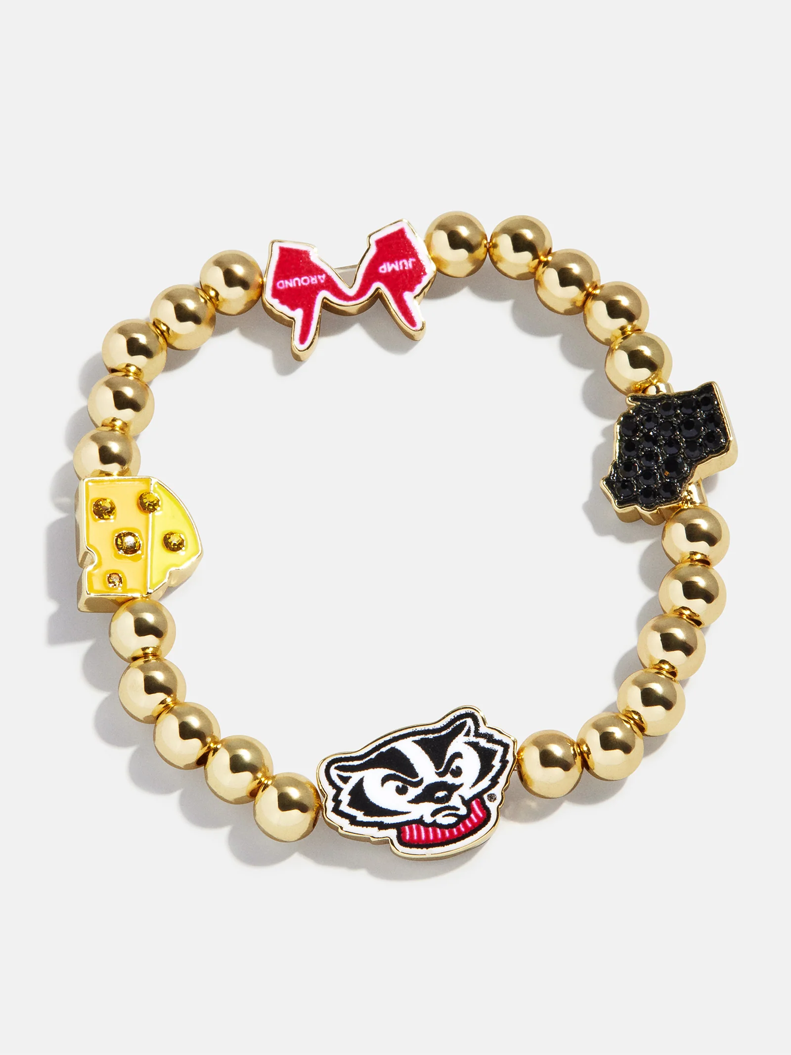University of Wisconsin Beer Mug Pisa Bracelet - University of Wisconsin