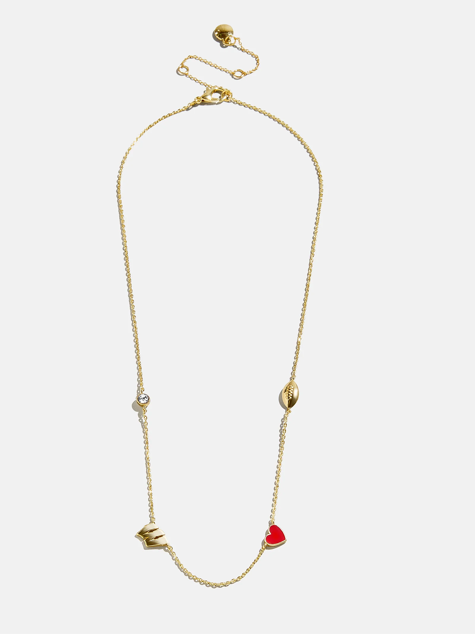 University of Wisconsin Spaced Charm Necklace - University of Wisconsin - Image 3