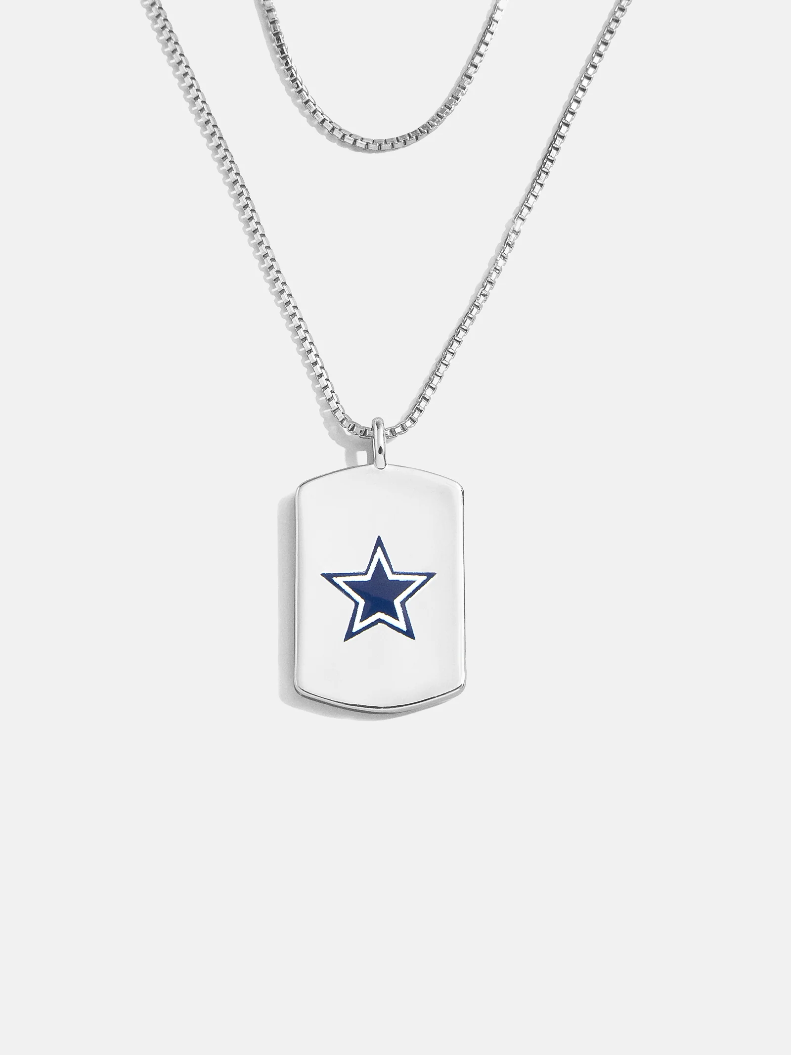 WEAR By Erin Andrews X BaubleBar Dallas Cowboys Layered Necklace - Dallas Cowboys