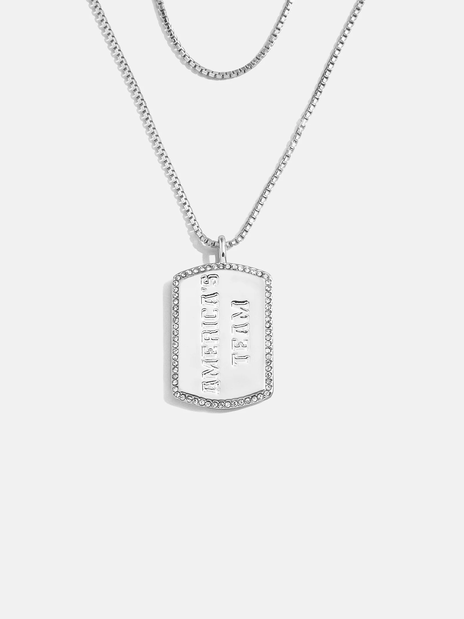 WEAR By Erin Andrews X BaubleBar Dallas Cowboys Layered Necklace - Dallas Cowboys - Image 2