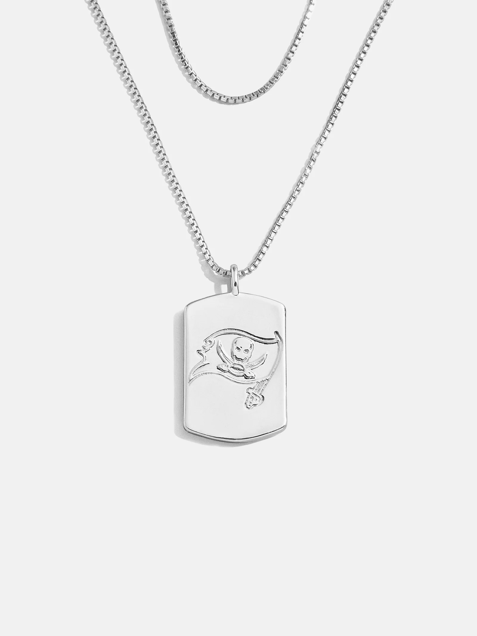 WEAR By Erin Andrews X BaubleBar Tampa Bay Buccaneers Layered Necklace - Tampa Bay Buccaneers