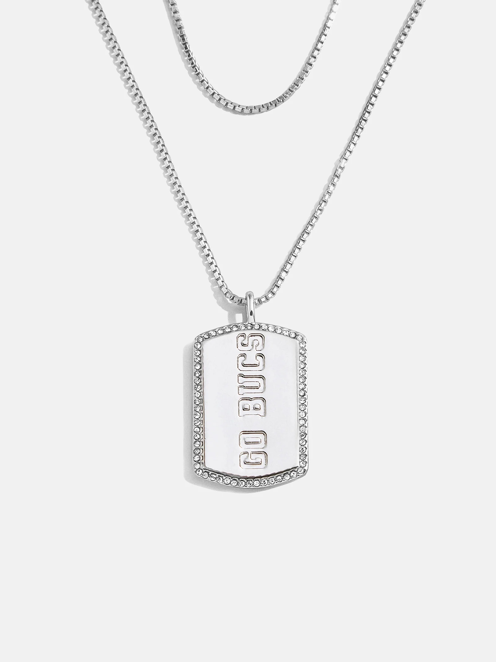 WEAR By Erin Andrews X BaubleBar Tampa Bay Buccaneers Layered Necklace - Tampa Bay Buccaneers - Image 2