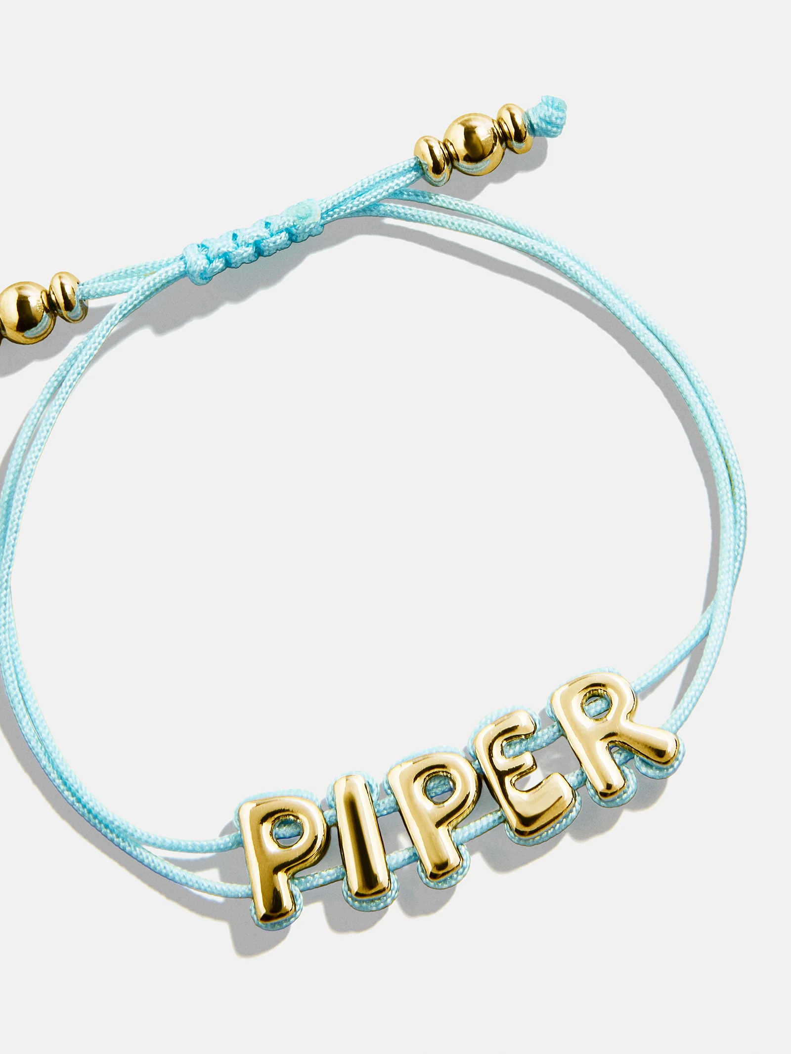 Wrapped Up Bubble Waterproof Custom Cord Bracelet - Turquoise - Image 2