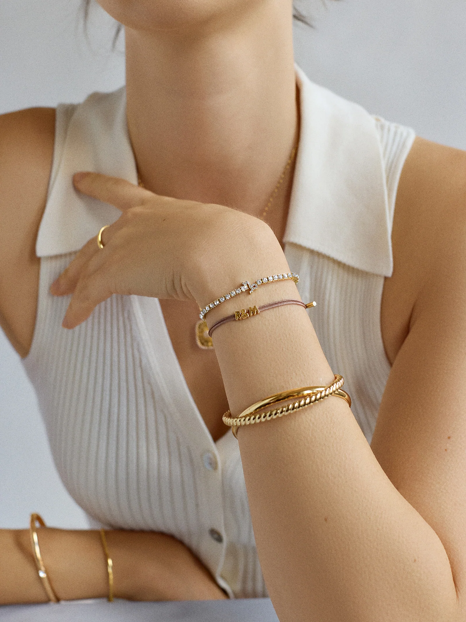 Zodiac Tennis Bracelet - Gemini - Image 2