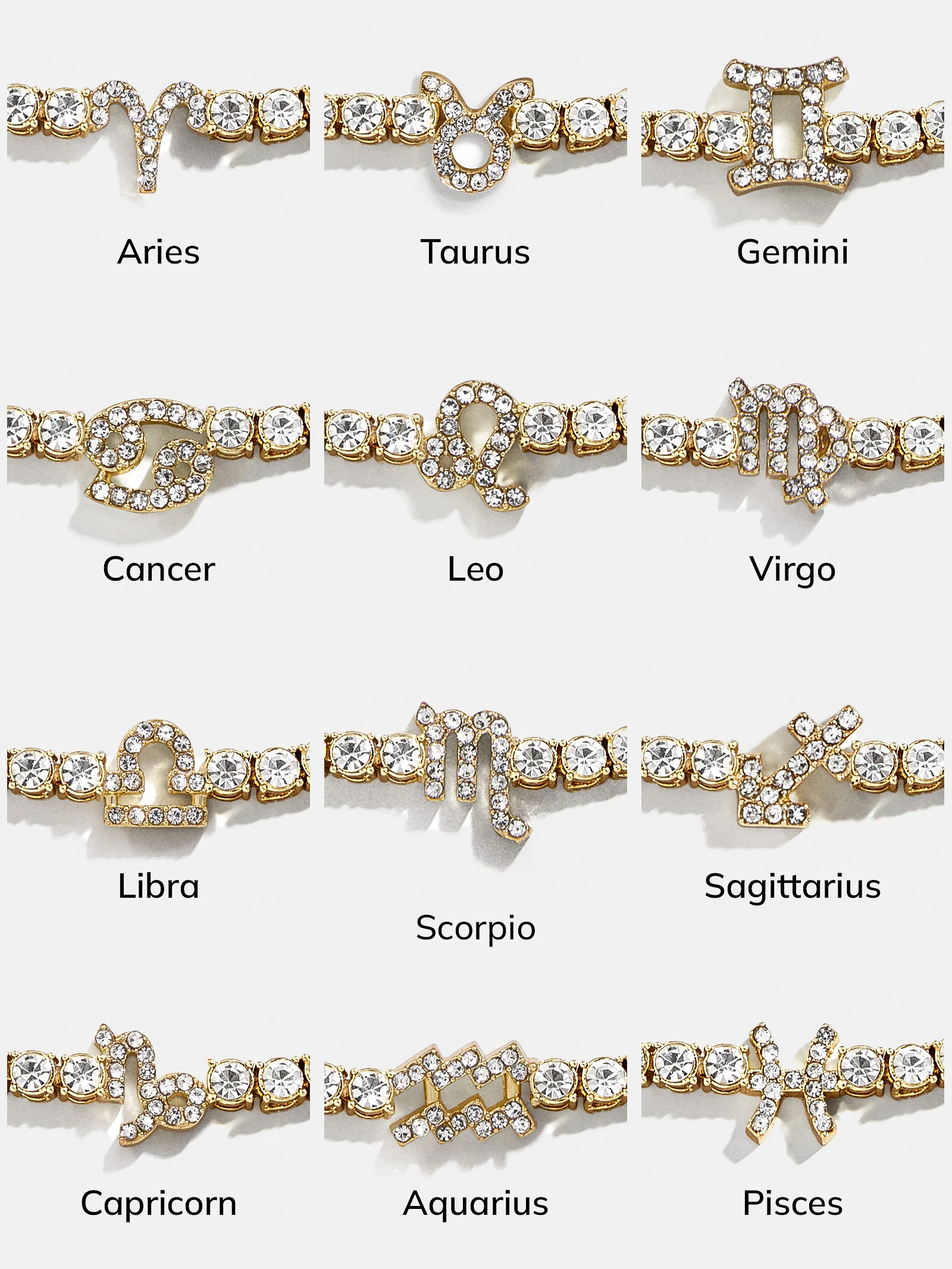 Zodiac Tennis Bracelet - Libra - Image 3