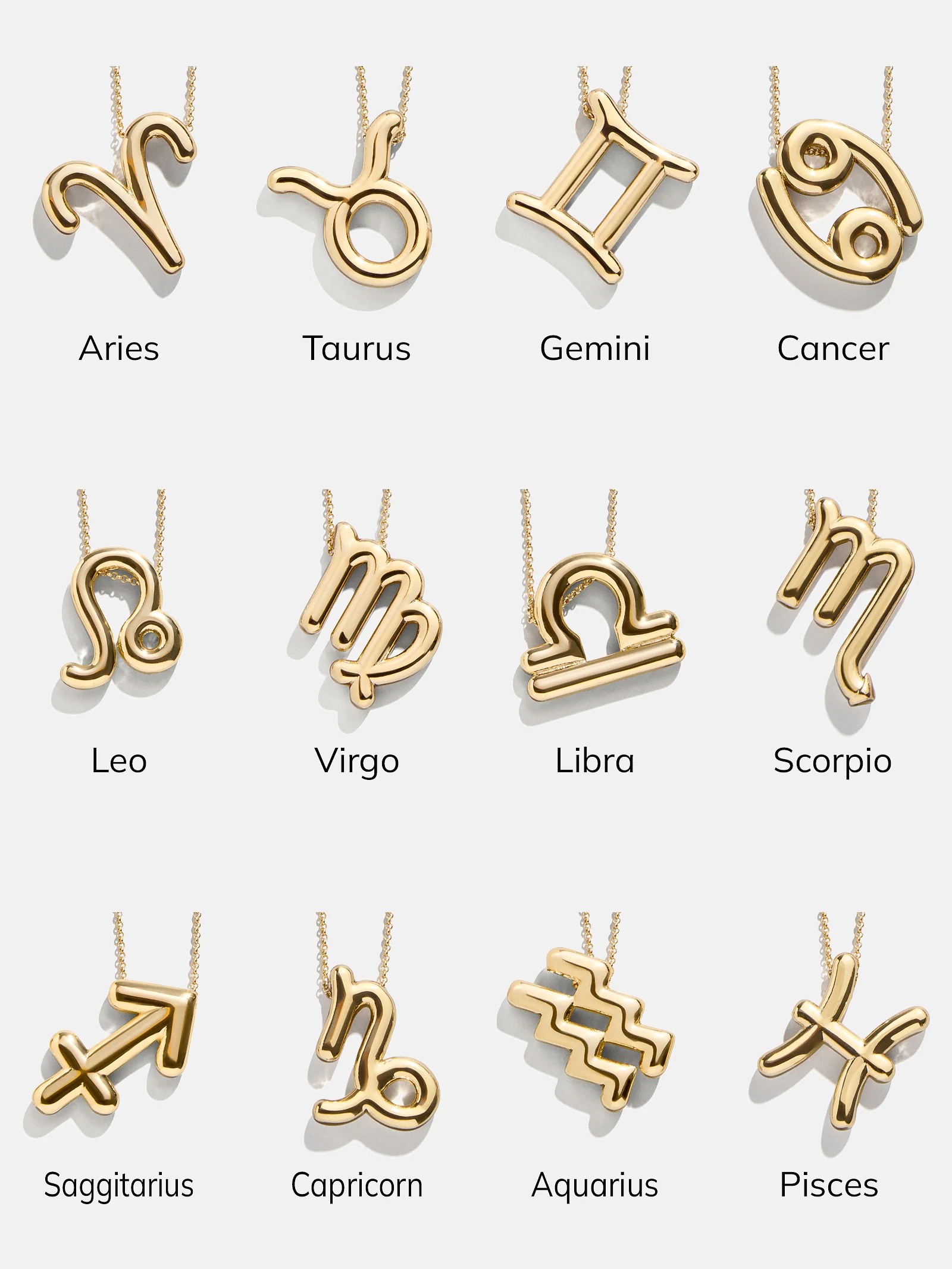 Bubble Zodiac Necklace - Taurus - Image 3