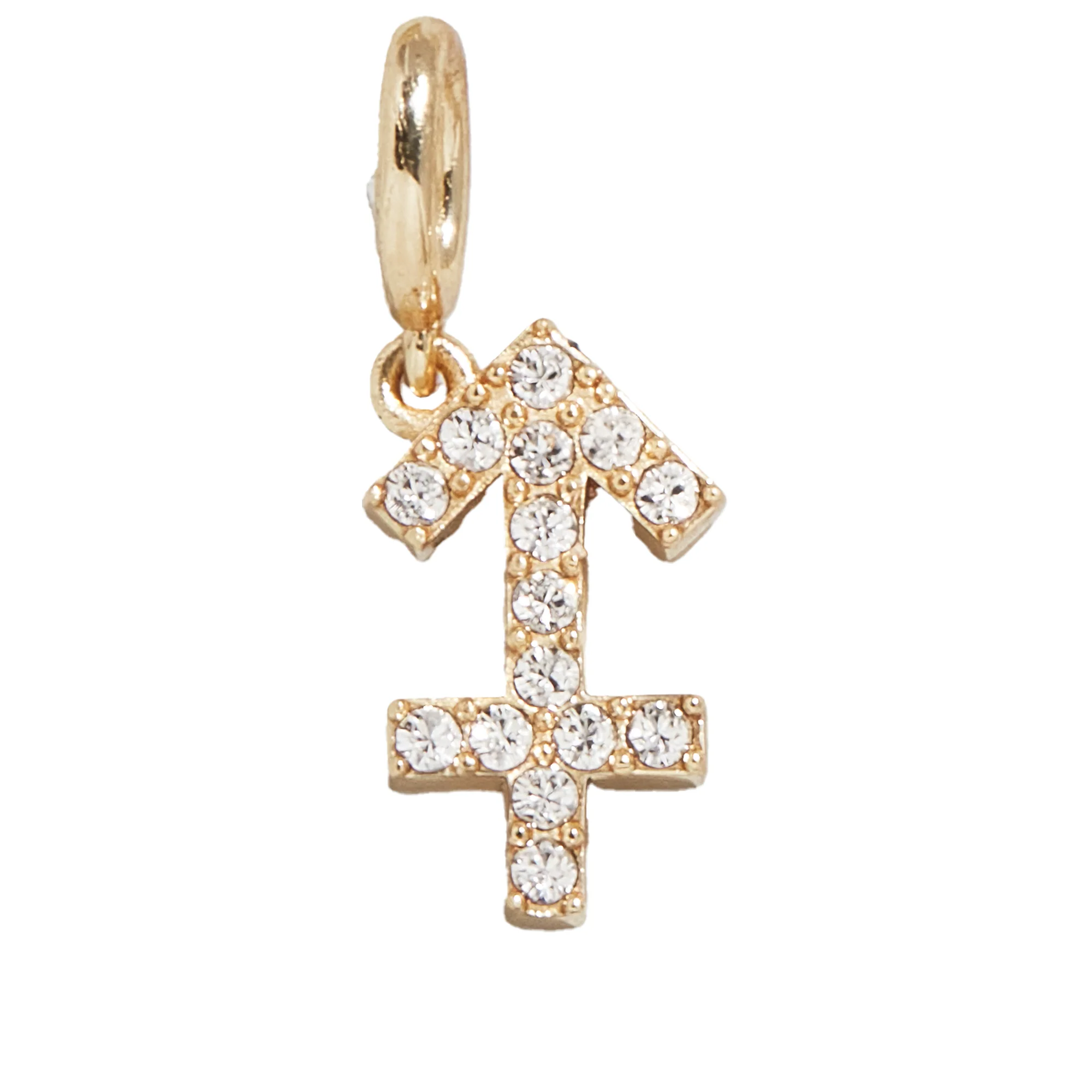 Pavé Zodiac Symbol Cluster Charm - Sagittarius